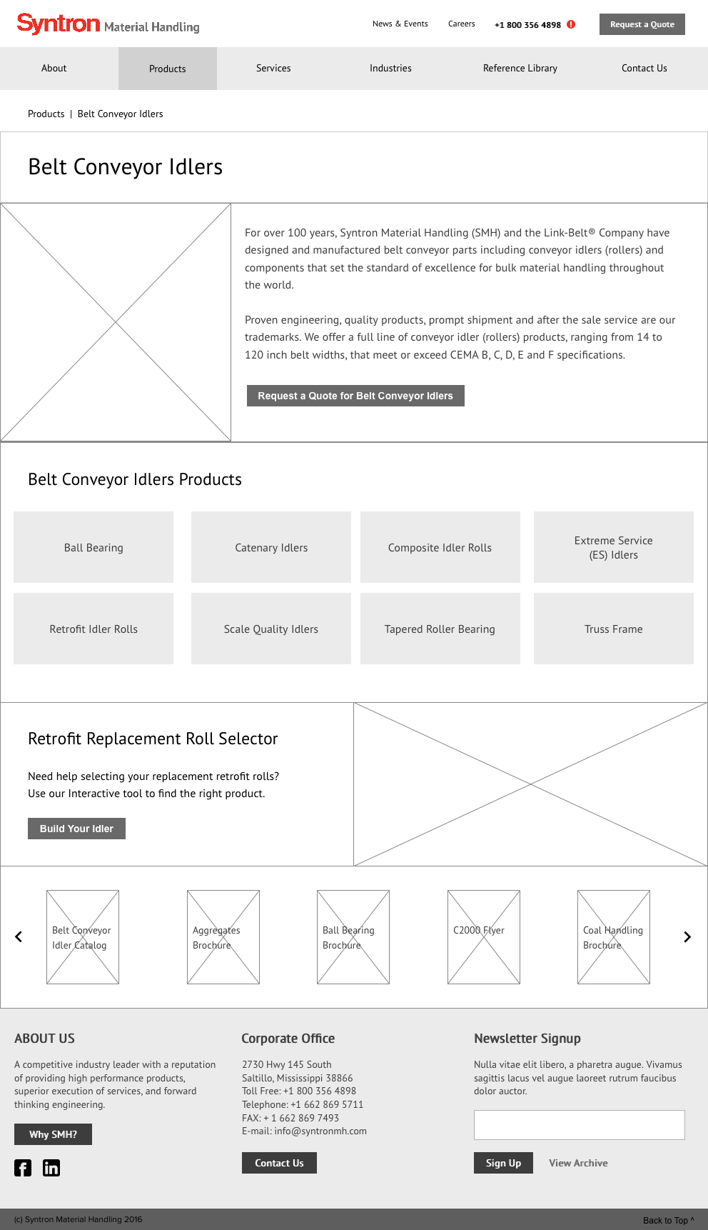 Syntron Product Wireframe